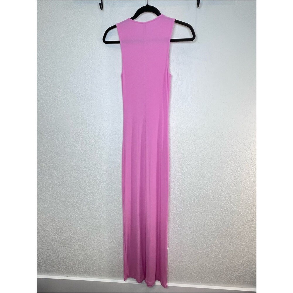 SKIMS Soft Lounge Sleeveless Long Dress in Cotton Candy size Medium - Picture 3 of 12